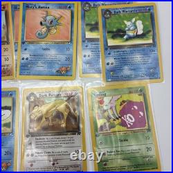 Vtg Pokémon Card Collection (Lot Of 40) Basic Pokemon All First Edition