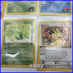 Vtg Pokémon Card Collection (Lot Of 40) Basic Pokemon All First Edition