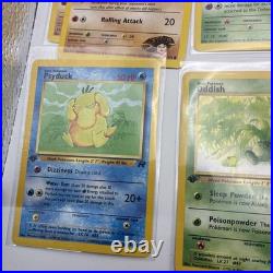 Vtg Pokémon Card Collection (Lot Of 40) Basic Pokemon All First Edition