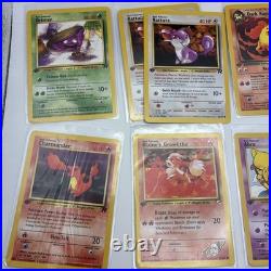 Vtg Pokémon Card Collection (Lot Of 40) Basic Pokemon All First Edition