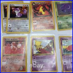 Vtg Pokémon Card Collection (Lot Of 40) Basic Pokemon All First Edition