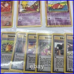Vtg Pokémon Card Collection (Lot Of 40) Basic Pokemon All First Edition
