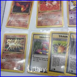 Vtg Pokémon Card Collection (Lot Of 40) Basic Pokemon All First Edition