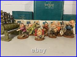 WDCc Snow White and the Seven Dwarfs Lot. All Dwarfs With COA In Box