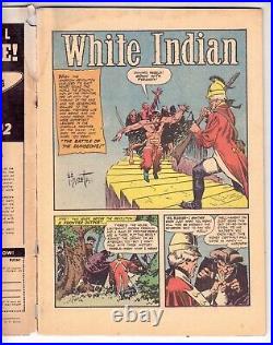 WHITE INDIAN #12 13 FRGD 1954 all Frank Frazetta art golden age western lot