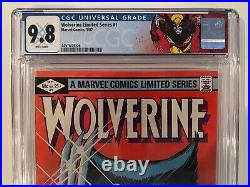 WOLVERINE Limited Series #1 CGC 9.8 Near Mint/Mint WP New Slab & Custom Label