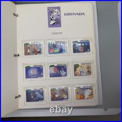 WORLDWIDE 1980s DISNEY COLLECTION OF 325+ STAMPS & 55+ SHEETS ALL MINT IN ALBUM