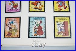 WORLDWIDE 1980s DISNEY COLLECTION OF NEARLY 200 STAMPS & 55 SHEETS ALL MINT