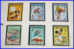 WORLDWIDE 1980s DISNEY COLLECTION OF NEARLY 200 STAMPS & 55 SHEETS ALL MINT