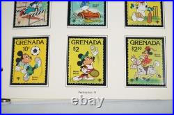 WORLDWIDE 1980s DISNEY COLLECTION OF NEARLY 200 STAMPS & 55 SHEETS ALL MINT