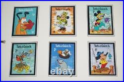 WORLDWIDE 1980s DISNEY COLLECTION OF NEARLY 200 STAMPS & 55 SHEETS ALL MINT