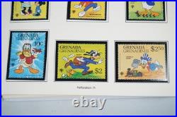 WORLDWIDE 1980s DISNEY COLLECTION OF NEARLY 200 STAMPS & 55 SHEETS ALL MINT