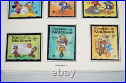 WORLDWIDE 1980s DISNEY COLLECTION OF NEARLY 200 STAMPS & 55 SHEETS ALL MINT