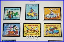 WORLDWIDE 1980s DISNEY COLLECTION OF NEARLY 200 STAMPS & 55 SHEETS ALL MINT