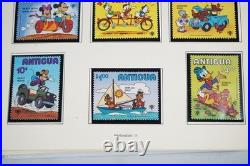 WORLDWIDE 1980s DISNEY COLLECTION OF NEARLY 200 STAMPS & 55 SHEETS ALL MINT