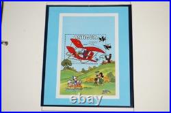 WORLDWIDE 1980s DISNEY COLLECTION OF NEARLY 200 STAMPS & 55 SHEETS ALL MINT