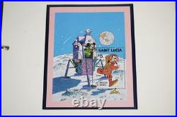 WORLDWIDE 1980s DISNEY COLLECTION OF NEARLY 200 STAMPS & 55 SHEETS ALL MINT