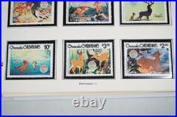 WORLDWIDE 1980s DISNEY COLLECTION OF NEARLY 200 STAMPS & 55 SHEETS ALL MINT