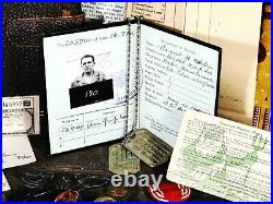 WW2 Lot of Letters, Pictures, Sick letters, Sterling Silver all one man