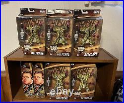 WWE Elite Collection Legends Brutus The Barber Beefcake Lot Of 7 Yellow Pants