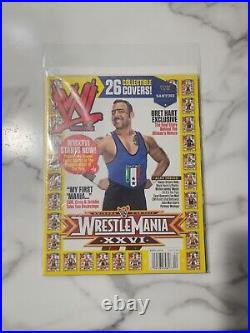 WWE Magazine Lot/Wrestlemania 26/All 26 Collectible Covers UNOPENED
