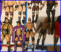 WWE Mattel All Elite Figure Lot Of 11 Randy Orton Sheamus, Kevin Owens, Mark H