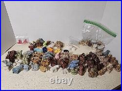 Wade Red Rose Tea Porcelain Whimsy Figurines Lot 84+Pcs- Read