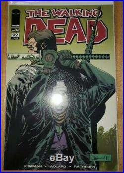 Walking Dead # 1-164, NM-M(9.8) CgC, signed, CompleteSet, All books Mint condition