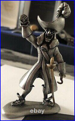 Walt Disney Villain Pewter Collection Lot of 6 LE ALL ARE #0553 of 2000