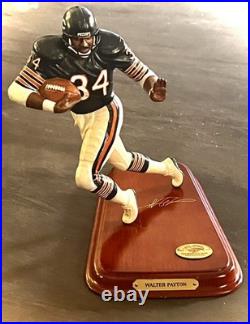 Walter Payton All Star Danbury Mint 8 Statue COA -Excellent Collection