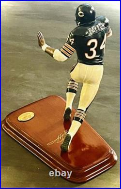 Walter Payton All Star Danbury Mint 8 Statue COA -Excellent Collection