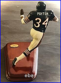 Walter Payton All Star Danbury Mint 8 Statue COA -Excellent Collection