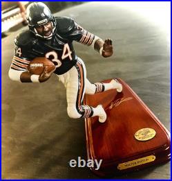 Walter Payton All Star Danbury Mint 8 Statue COA -Excellent Collection