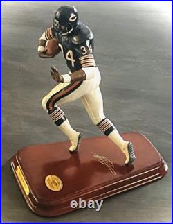 Walter Payton All Star Danbury Mint 8 Statue COA -Excellent Collection