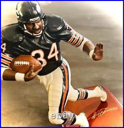 Walter Payton All Star Danbury Mint 8 Statue COA -Excellent Collection