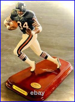 Walter Payton All Star Danbury Mint 8 Statue COA -Excellent Collection