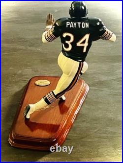 Walter Payton All Star Danbury Mint 8 Statue COA -Excellent Collection
