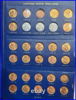 Wheat & Memorial Cent Collection (Partial) All UNC 58 Coins Most All RD