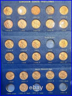 Wheat & Memorial Cent Collection (Partial) All UNC 58 Coins Most All RD