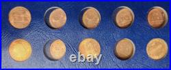 Wheat & Memorial Cent Collection (Partial) All UNC 58 Coins Most All RD