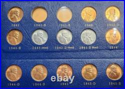 Wheat & Memorial Cent Collection (Partial) All UNC 58 Coins Most All RD