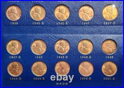Wheat & Memorial Cent Collection (Partial) All UNC 58 Coins Most All RD