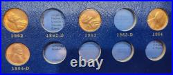 Wheat & Memorial Cent Collection (Partial) All UNC 58 Coins Most All RD