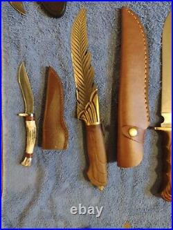 Whiteknuckler Knives & Ducks Unlimited & Winchester Assortment Lot Of 13 Knives