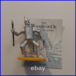 Wizard of Oz 50th Anniversary Franklin Mint Porcelain Set 20 With Shelf & Books