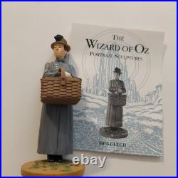 Wizard of Oz 50th Anniversary Franklin Mint Porcelain Set 20 With Shelf & Books