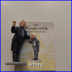 Wizard of Oz 50th Anniversary Franklin Mint Porcelain Set 20 With Shelf & Books