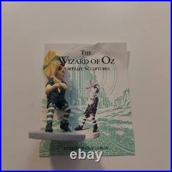 Wizard of Oz 50th Anniversary Franklin Mint Porcelain Set 20 With Shelf & Books