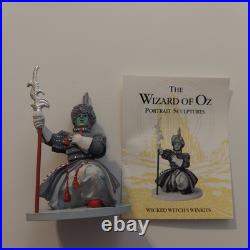 Wizard of Oz 50th Anniversary Franklin Mint Porcelain Set 20 With Shelf & Books