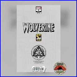 Wolverine #4 Rafael Grassetti Exclusive Virgin Variant Marvel Comics Cgc 9.8